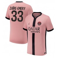 Paris Saint-Germain Warren Zaire-Emery #33 Replica Third Shirt 2024-25 Short Sleeve